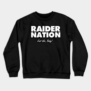 Raider Nation Is Forever Crewneck Sweatshirt